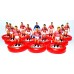 Subbuteo Andrew Table Soccer USSR (CCCP) Euro 1988 Home kit on WSB Professional bases